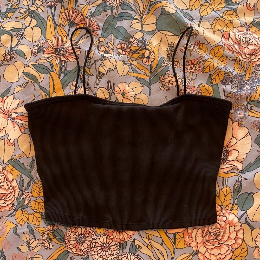 Alo Longline Skinny Strap Bra